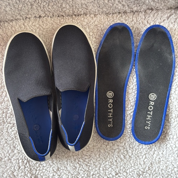 Rothy’s Loafers, black, size W8 - Picture 5 of 9